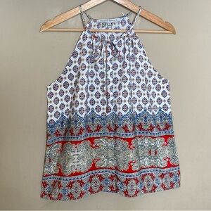 Collective Concepts Women’s Halter Tank Blouse Size Small TS9765